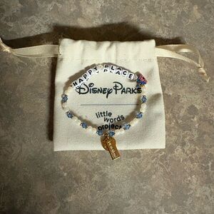 Disney Little Words Project Happy Place Bracelet Size S/M